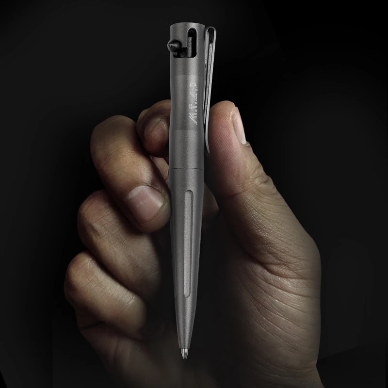 Простая тактическая ручка с болтом, Металлическая карманная ручка EDC, оборудование - 1