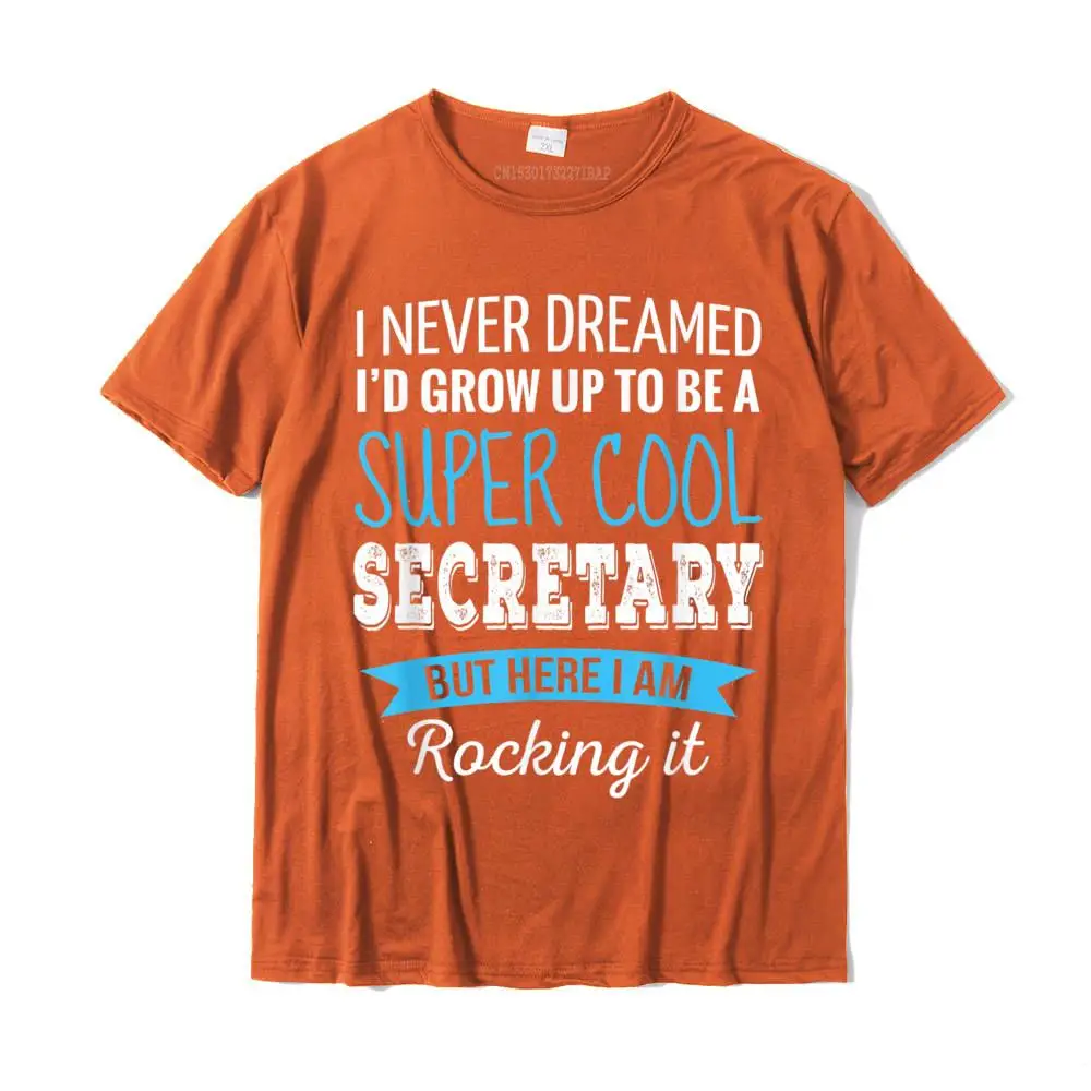 Секретарша, о которой я никогда не мечтал, забавная футболка с благодарностью, уличные футболки, футболки для мужчин, футболки с графическим хлопковым дизайном - 3