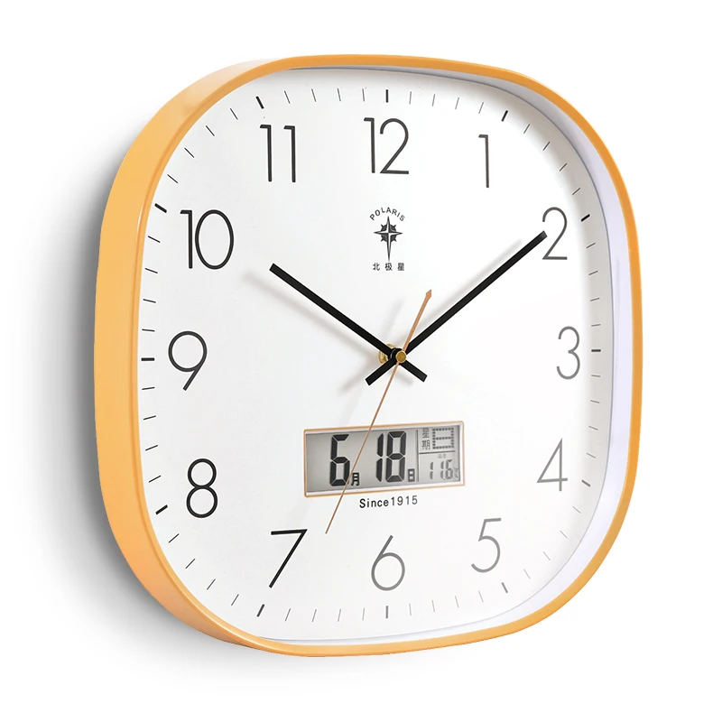Часы Настенные Часы Гостиная Бытовая Мода Легкие Роскошные Современные Простые Электронные Часы Настенные Кварцевые Часы Настенные Часы - 5